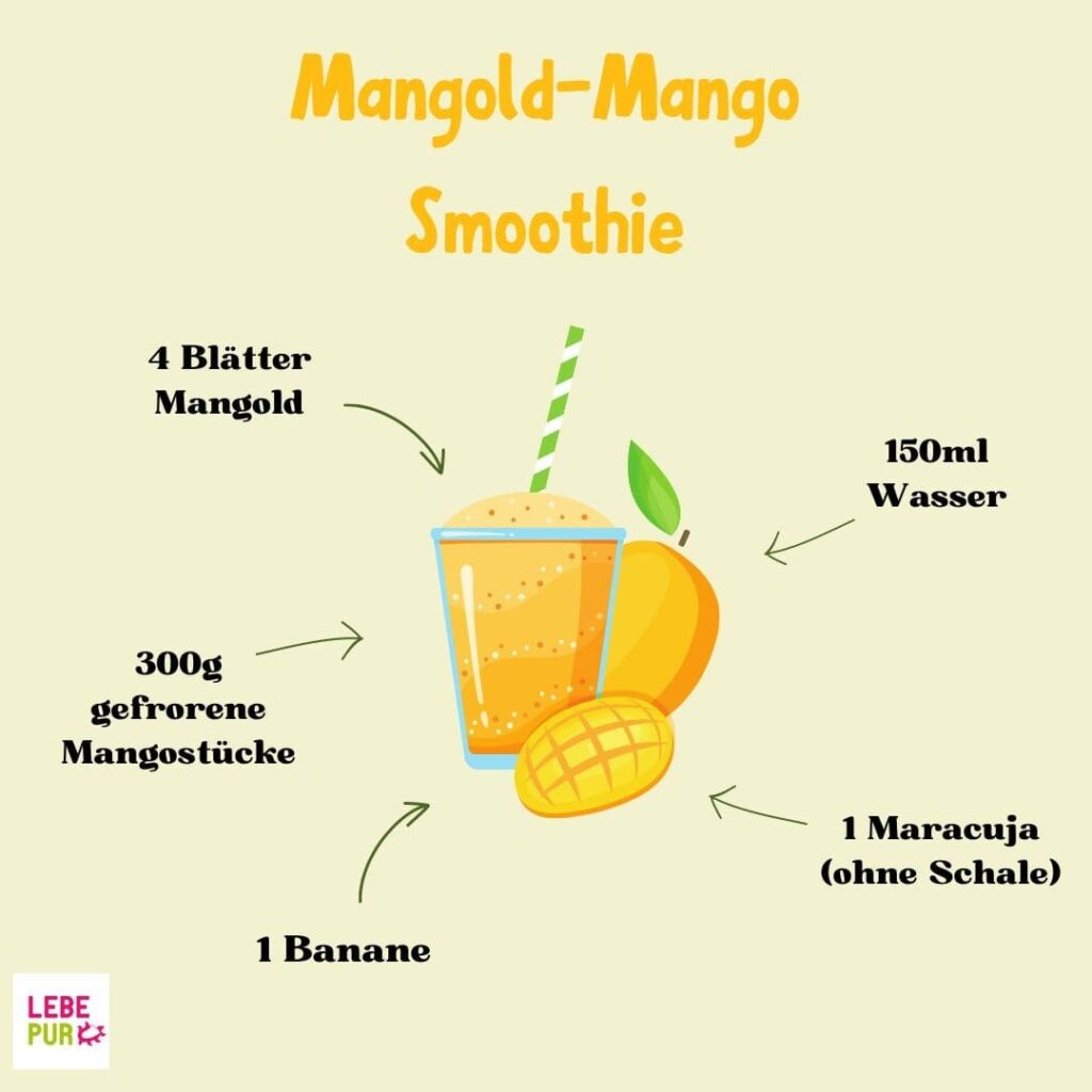 Mango Smoothie Rezept