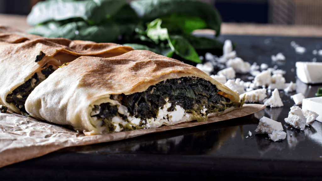 Spinat Feta Strudel