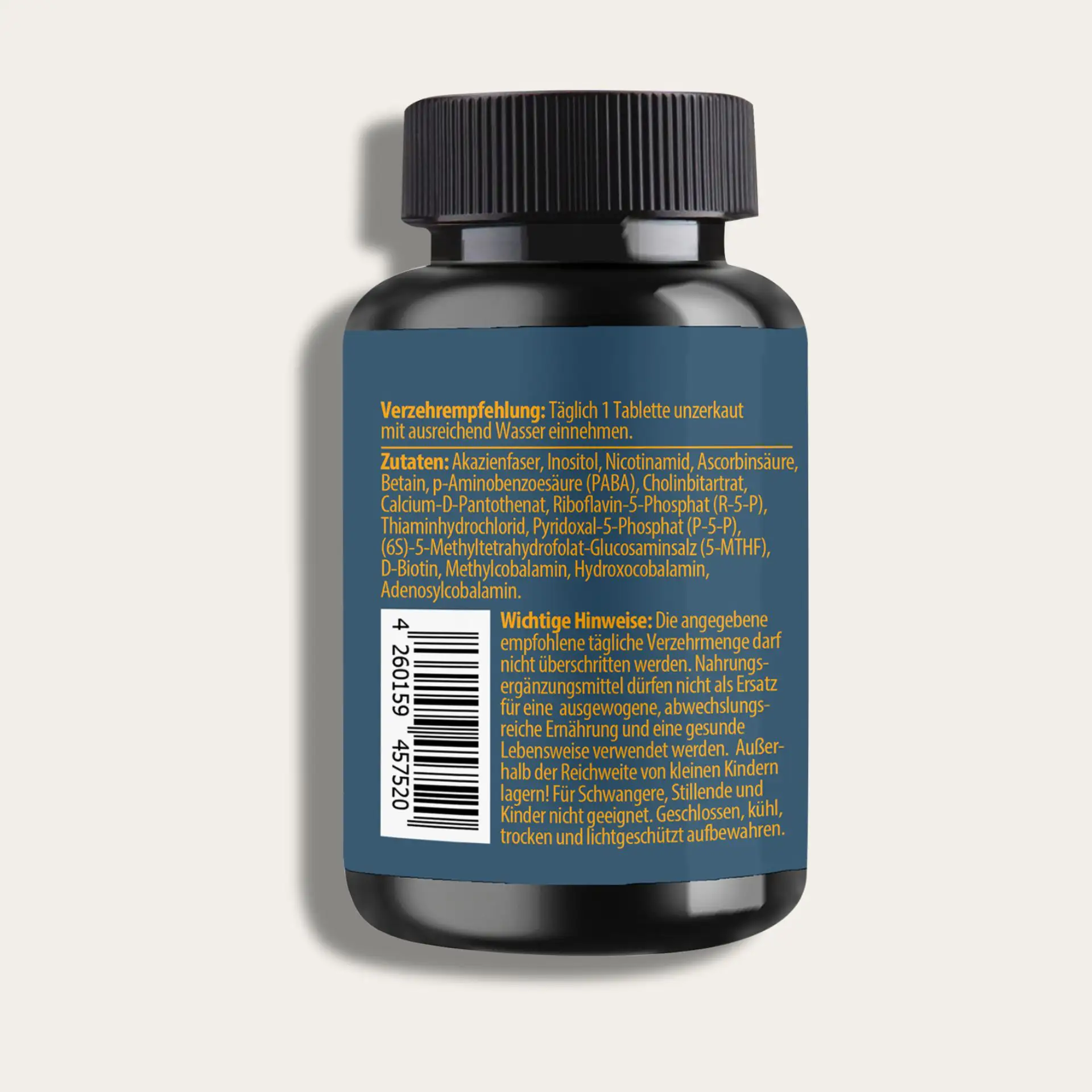 Lebepur Vitamin B Komplex Zutaten