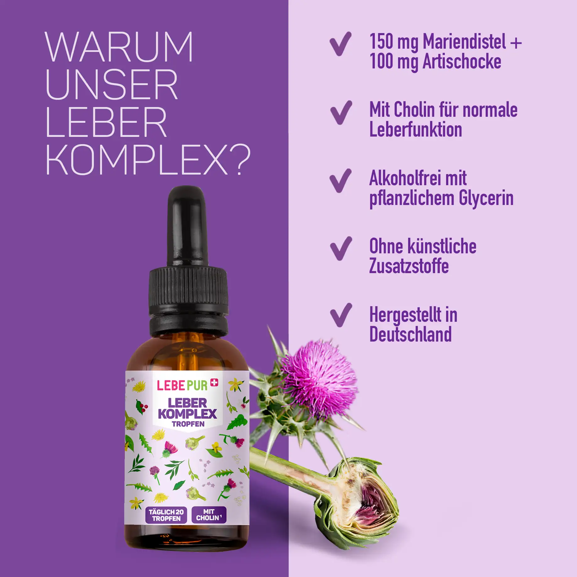 Leber Komplex Tropfen Vorteile
