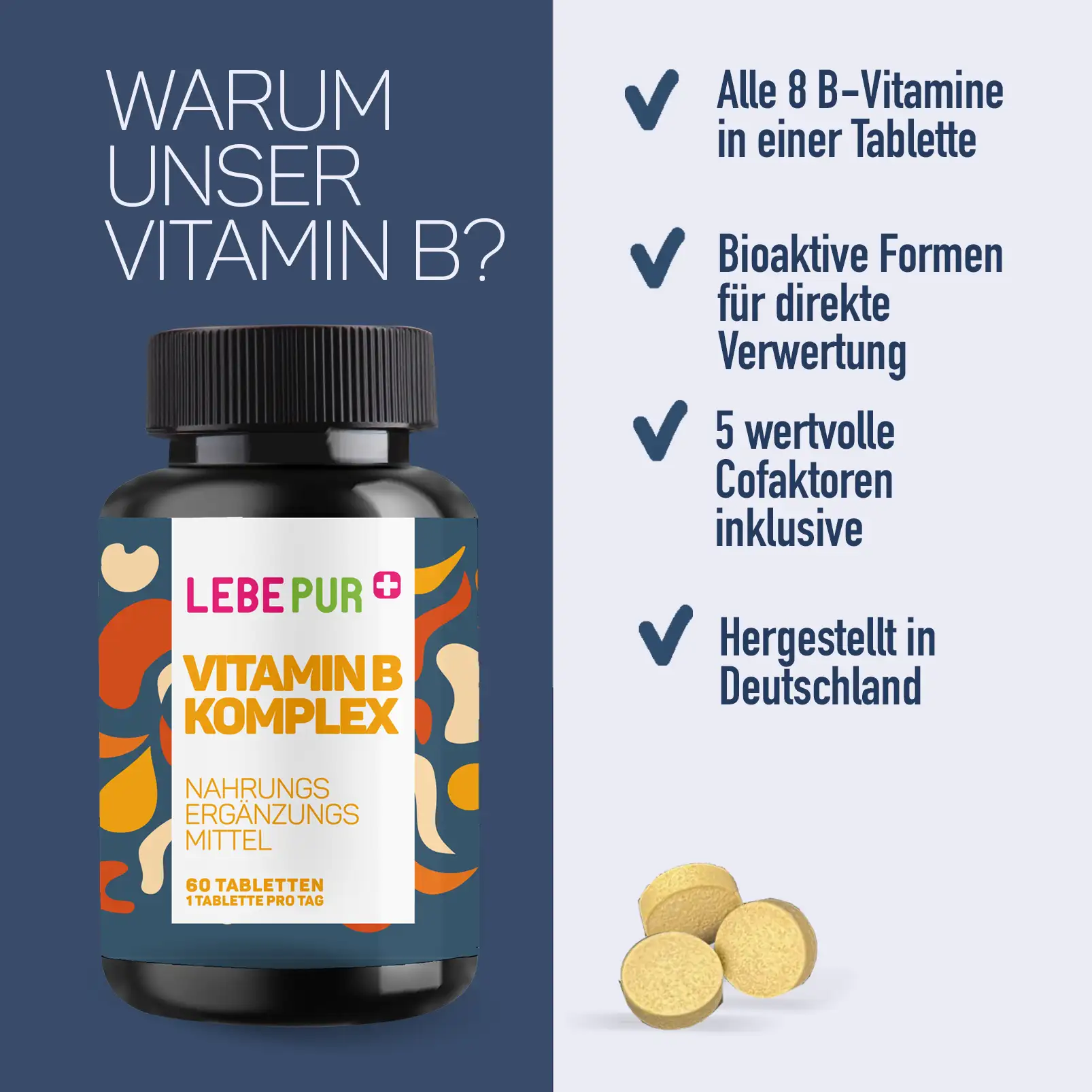 Lebepur Vitamin B Komplex Vorteile
