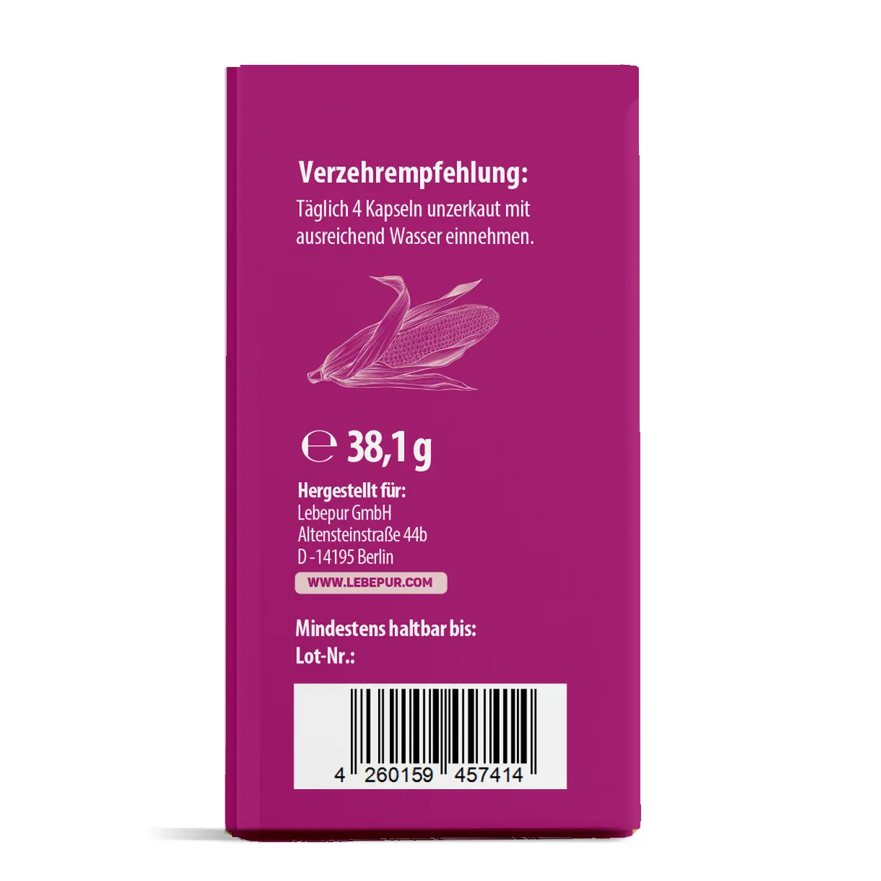 D-Mannose Kapseln (60 Stück)